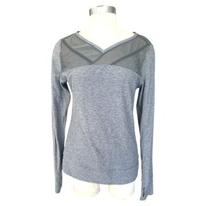 lululemon athletica Gray Long Sleeve Top